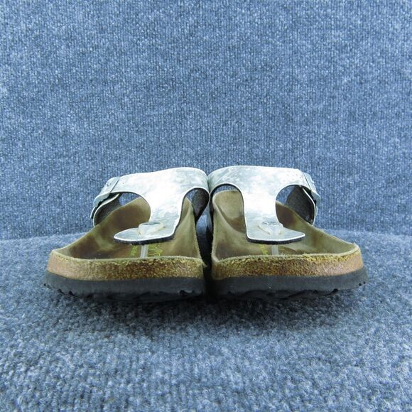 Papillio By Birkenstock Women Thong Sandal Shoes Silver Synthetic‎ Size 9 Medium - Picture 2 of 10